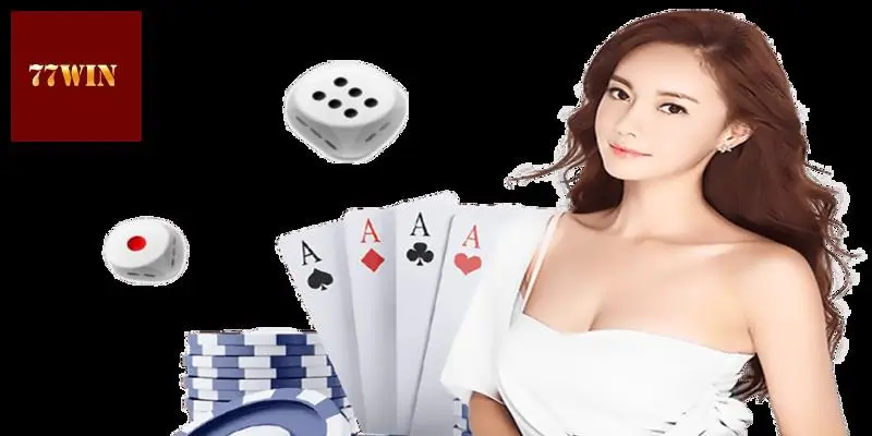 Sảnh casino 77win nổi tiếng với các dealer xinh đẹp, thân thiện